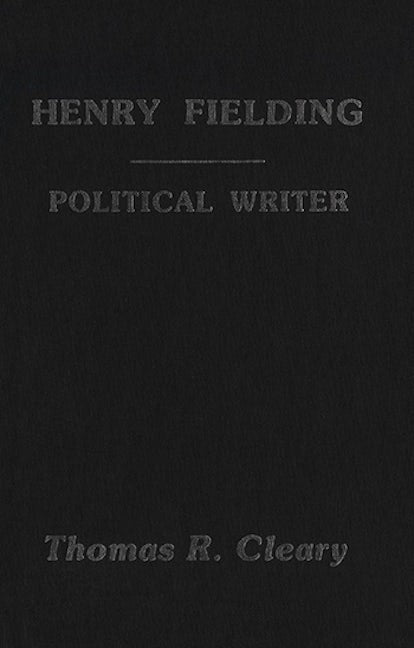 Book cover image for Henry Fielding ISBN: 9781554584543